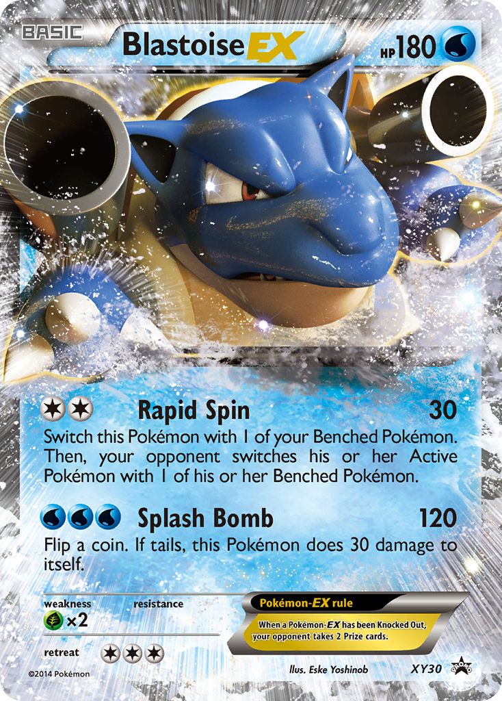 Blastoise EX (XY30) - XY Black Star Promos Pokémon Card