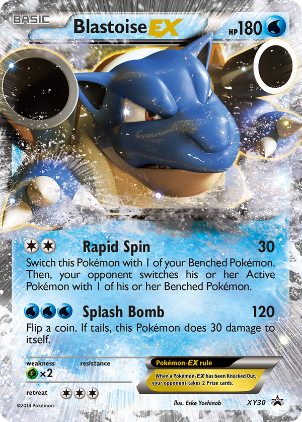 Blastoise EX (XY30) - XY Black Star Promos