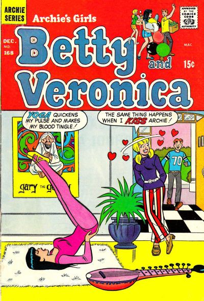 Archie's Girls Betty and Veronica #168 Comic