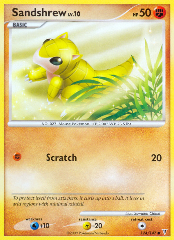 Sandshrew (124/147) - Supreme Victors Pokémon Card