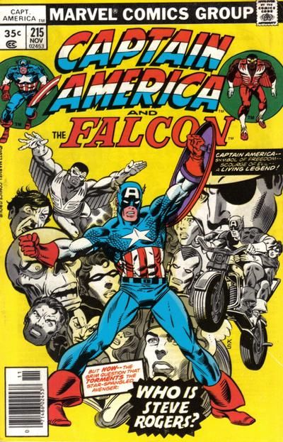 Captain America #215 Comic