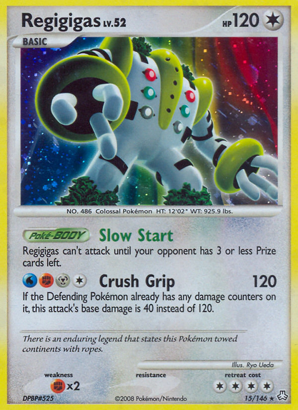 Regigigas (15/146) - Legends Awakened Pokémon Card