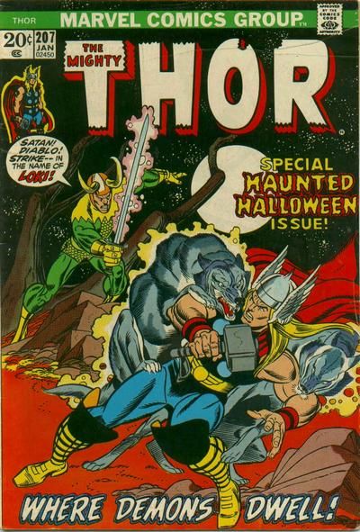 Thor #207 Comic