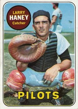 Larry Haney 1969 Topps #209 Sports Card