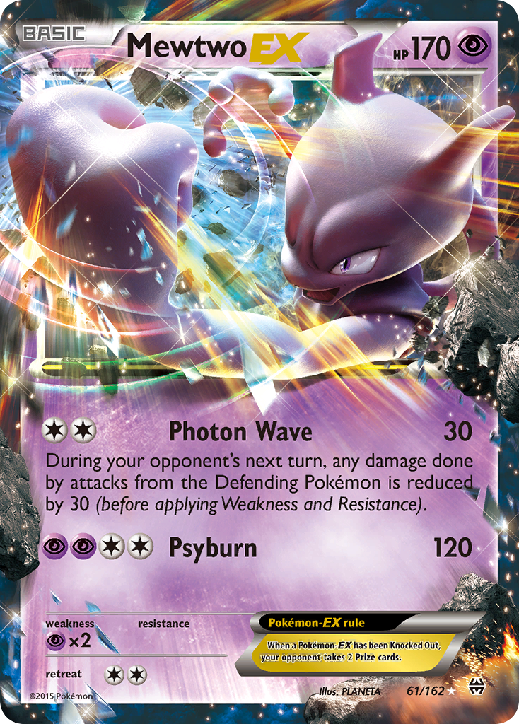 Mewtwo EX (61/162) - BREAKthrough Pokémon Card