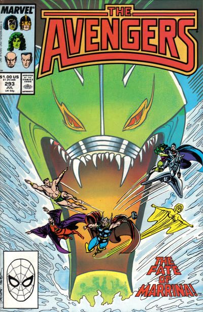 Avengers #293 Comic