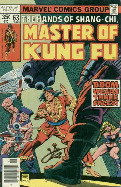 Master of Kung Fu #63 Comic