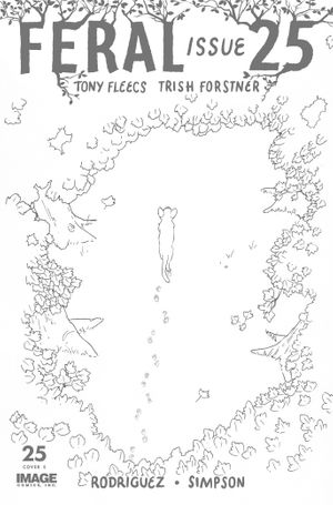 Feral #25 (Cvr G Inc 1:25 Patrick Horvath B&W Variant)