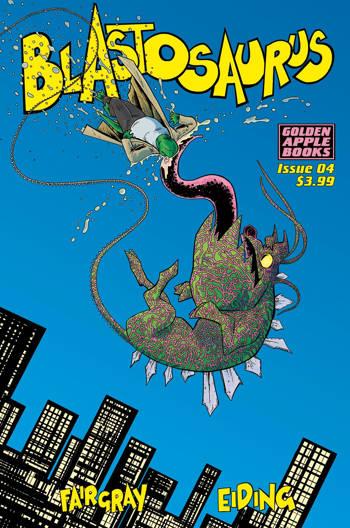 Blastosaurus #4 Comic