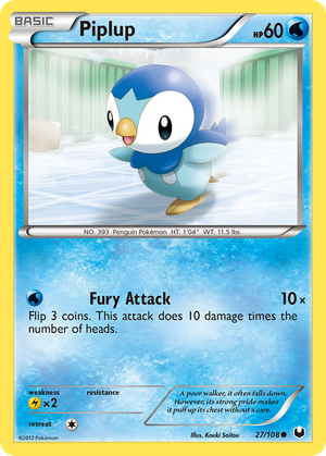 Piplup (27/108) - Dark Explorers