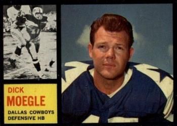 Dick Moegle 1962 Topps #47 Sports Card