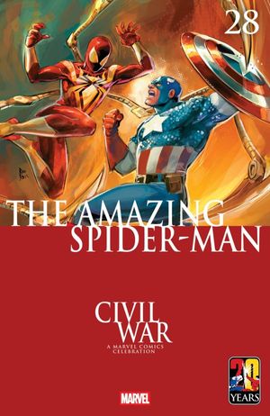 Amazing Spider-Man #28 (Rod Reis Civil War Celebration Variant)