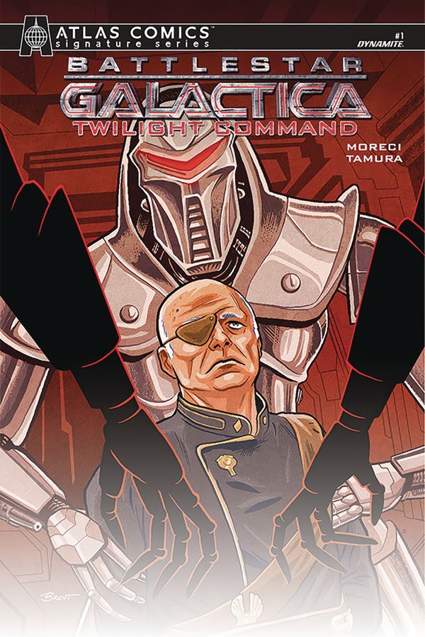 Battlestar Galactica Twilight Command #1 (Sgn Atlas Cover)