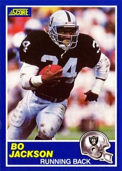 Bo Jackson 1989 Score #2 Sports Card