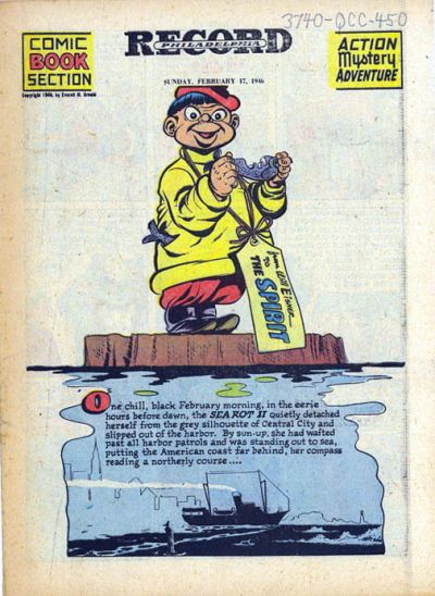 Spirit Section #2/17/1946 Comic