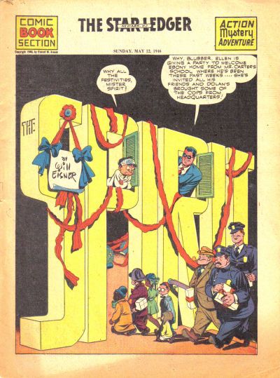 Spirit Section #5/12/1946 Comic