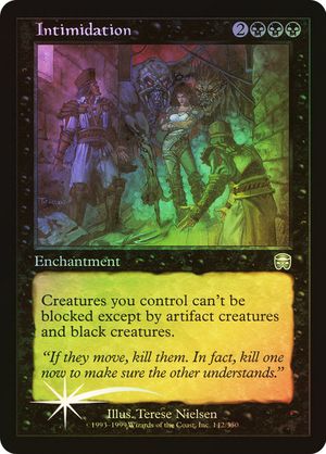 Intimidation (Mercadian Masques - Foil)