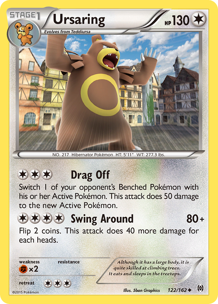 Ursaring (122/162) - BREAKthrough Pokémon Card