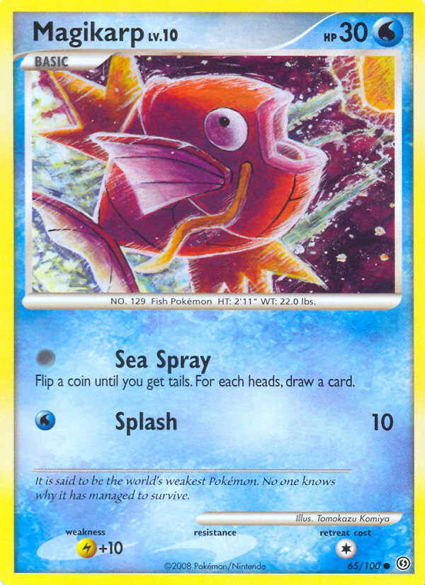 Magikarp (65/100) - Stormfront Pokémon Card