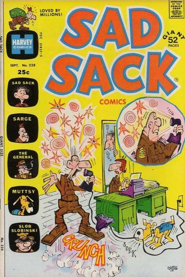 Sad Sack Comics #228