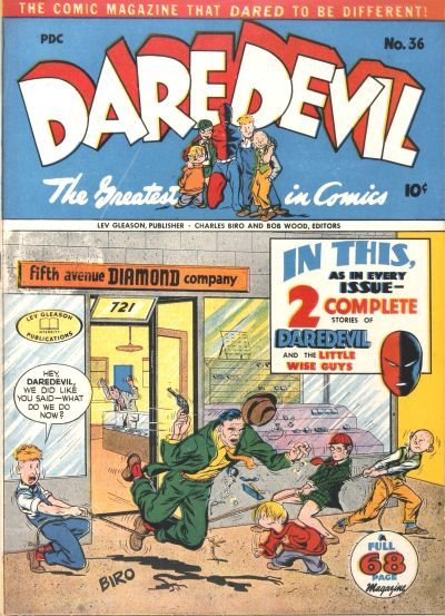 Daredevil Comics #36 Comic
