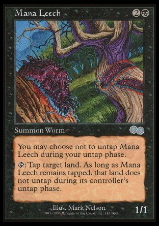 Mana Leech (Urza's Saga) Trading Card