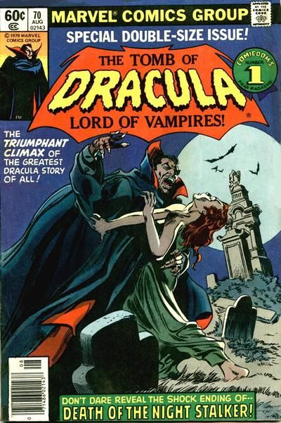 Tomb of Dracula #70 Comic