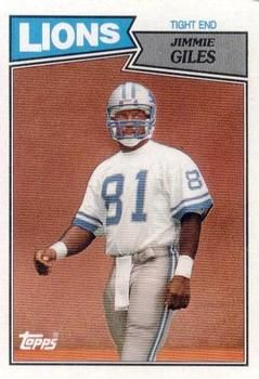 Jimmie Giles 1987 Topps #324 Sports Card