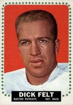 Dick Felt 1964 Topps #9 Sports Card