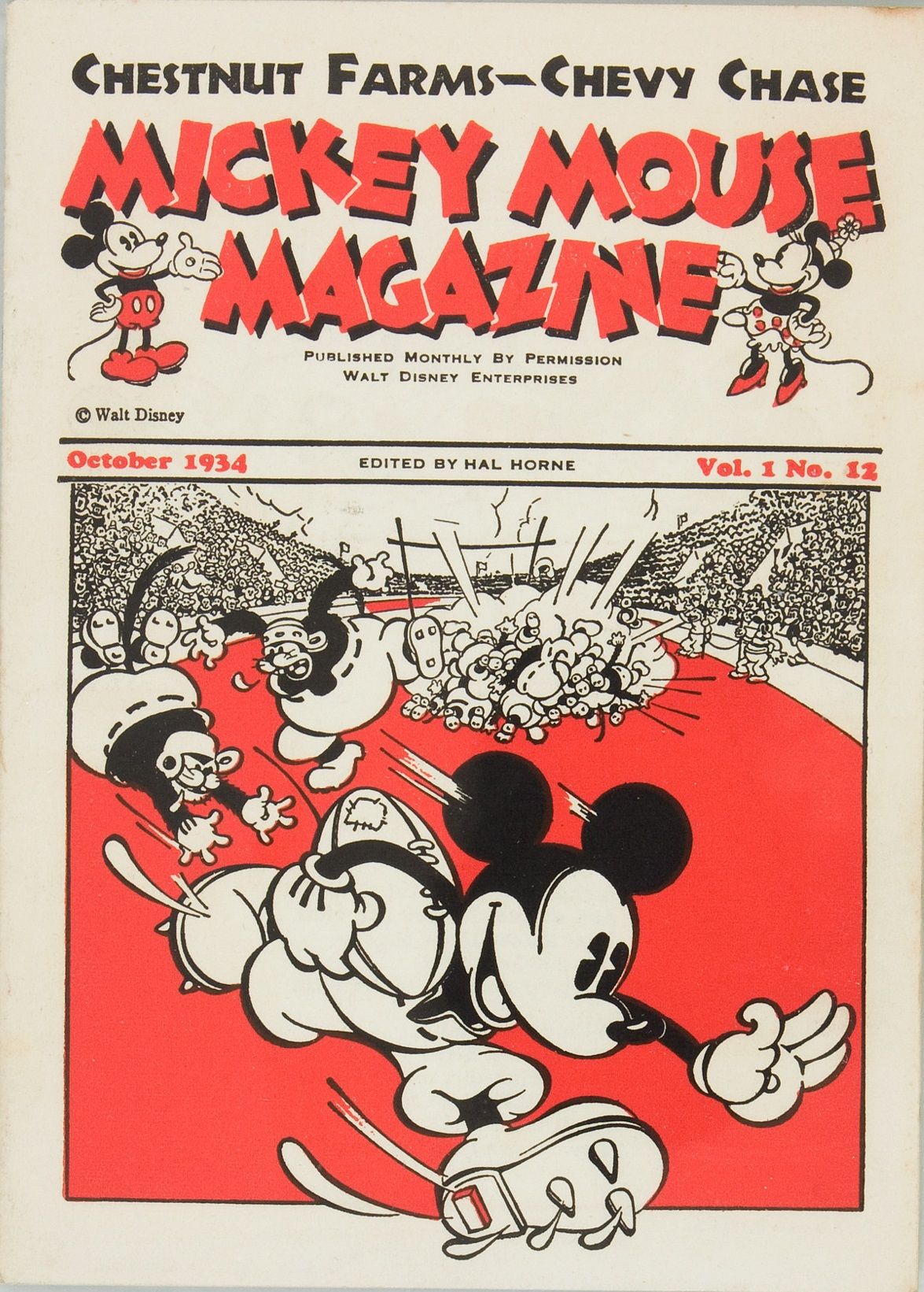 Mickey Mouse Magazine #v1#12 Comic