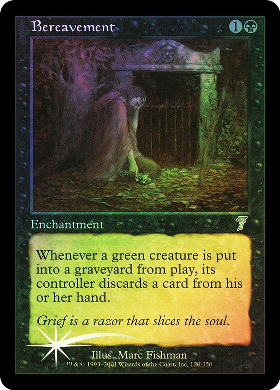 Bereavement (7th Edition - Foil) Trading Card