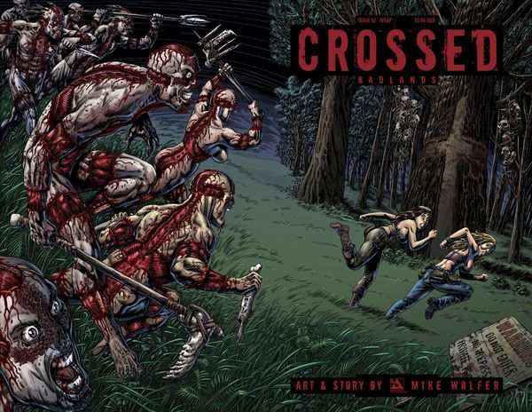 Crossed Badlands #82 (Wrap Cover)