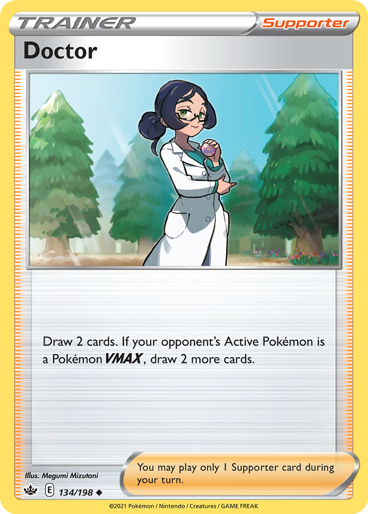 Doctor (Trainer: Supporter) (134/198) - Chilling Reign Pokémon Card