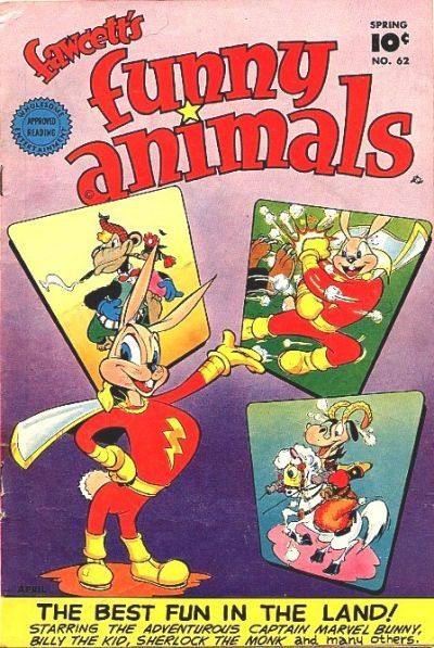 Fawcett's Funny Animals #62 Comic