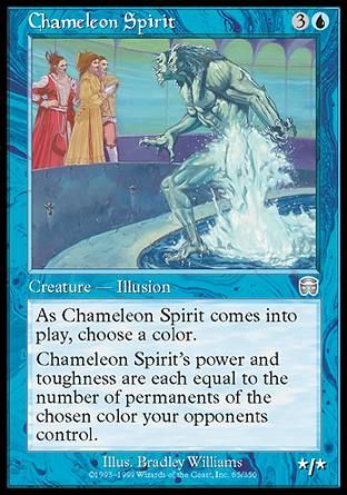 Chameleon Spirit (Mercadian Masques) Trading Card