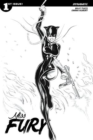 Miss Fury #1 (50 Copy Tucci B&w Cover)