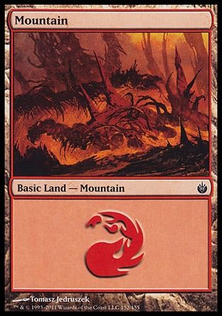 Mountain (Mirrodin Besieged) Trading Card