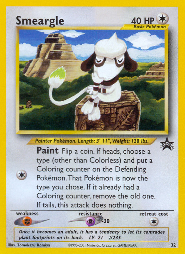 Smeargle (32/53) - Wizards Black Star Promos Pokémon Card