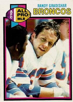 Randy Gradishar 1979 Topps #40 Sports Card