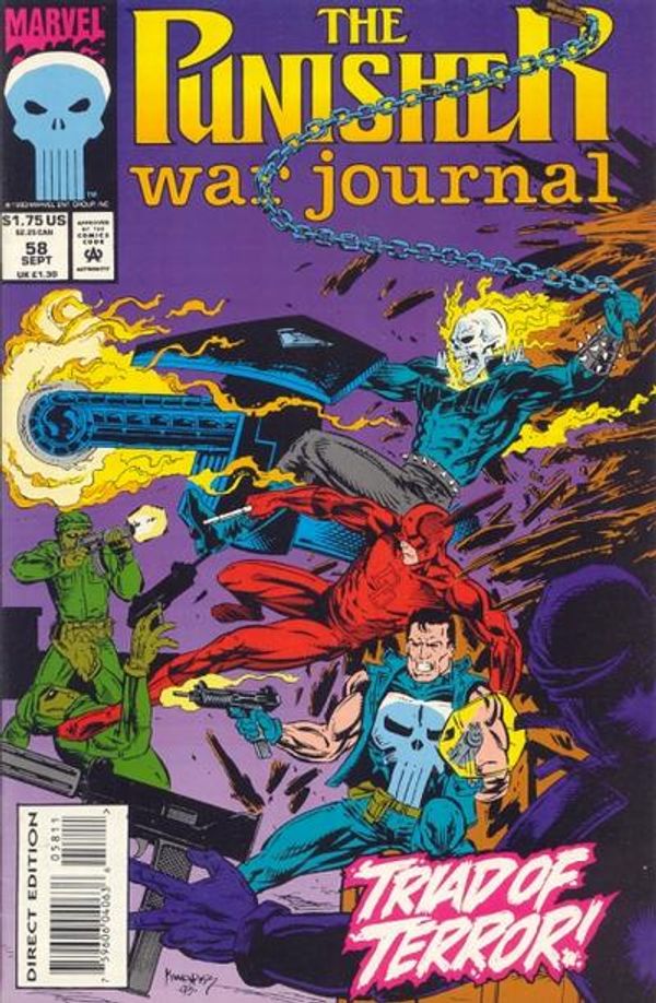The Punisher War Journal #58