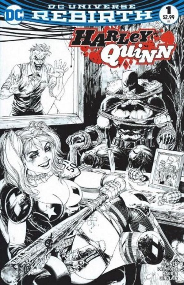 Harley Quinn #1 (Heroes & Fantasies Sketch Edition)