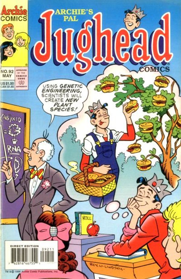 Archie's Pal Jughead Comics #92