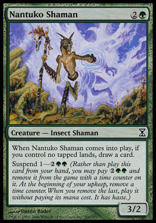 Nantuko Shaman (Time Spiral) Trading Card