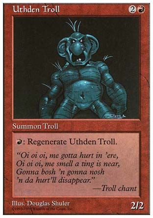 Uthden Troll (Anthologies) Trading Card