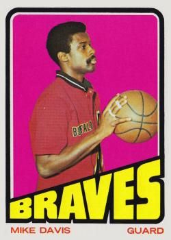 Mike Davis 1972 Topps #39 Sports Card