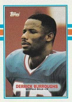 Derrick Burroughs 1989 Topps #51 Sports Card
