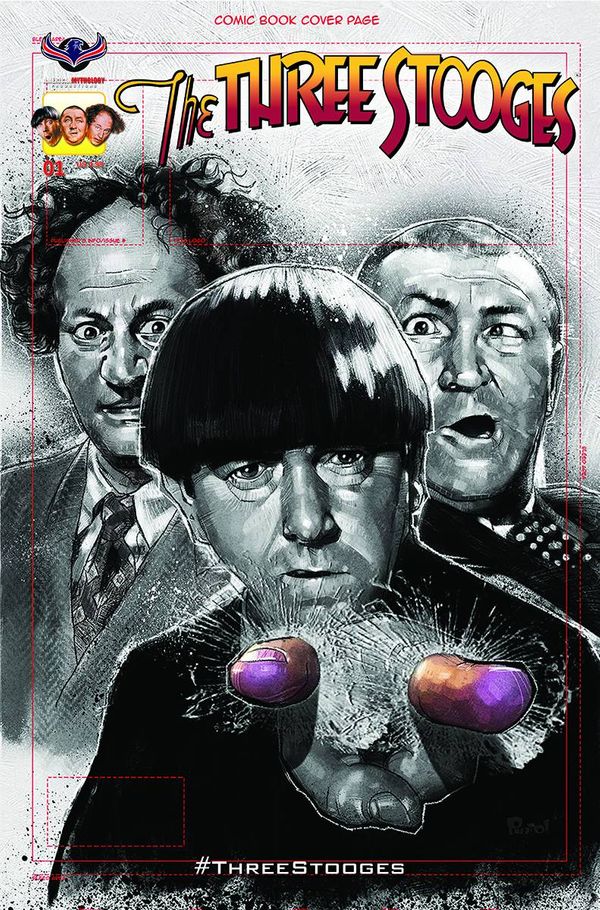 Three Stooges Curse Of Frankenstooge #1 (Sub Cover)