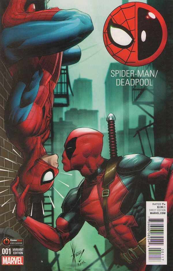 spiderman and deadpool comic