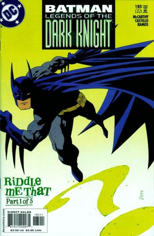 Batman: Legends of the Dark Knight #185