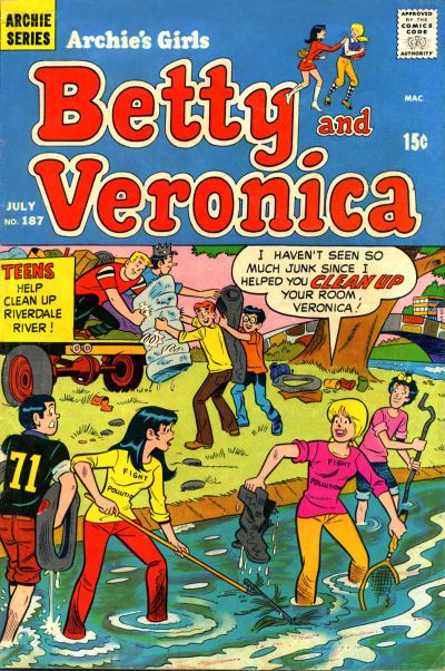 Archie's Girls Betty and Veronica #187 Comic